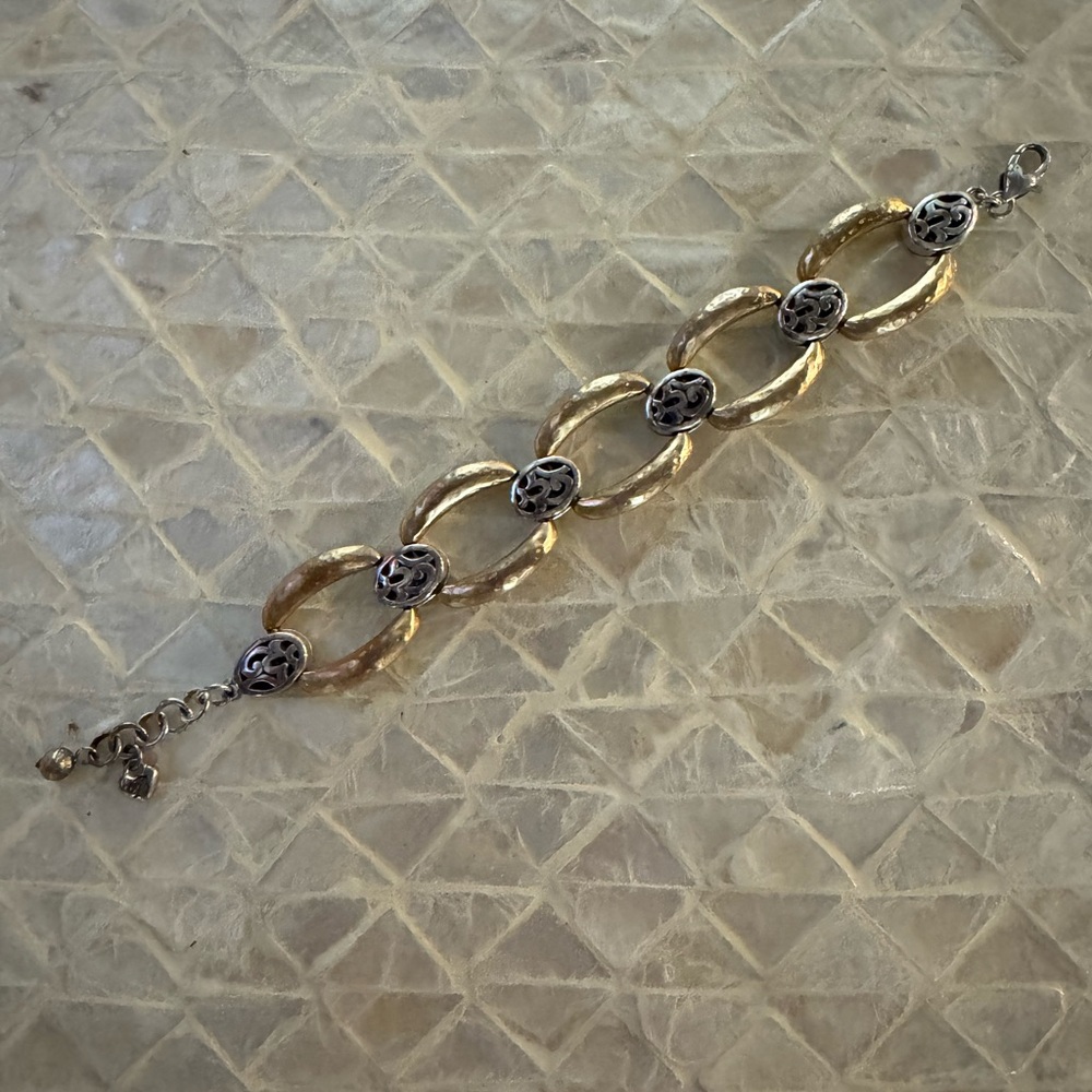 Brighton Gold and Silver Link Bracelet